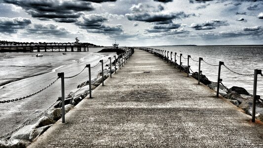 Landscape beach water