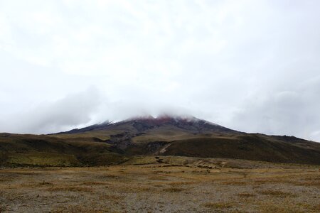 Nevado mountain landscape clouds photo