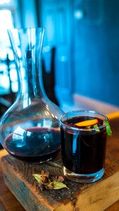 Warm cocktail cocktail mulled