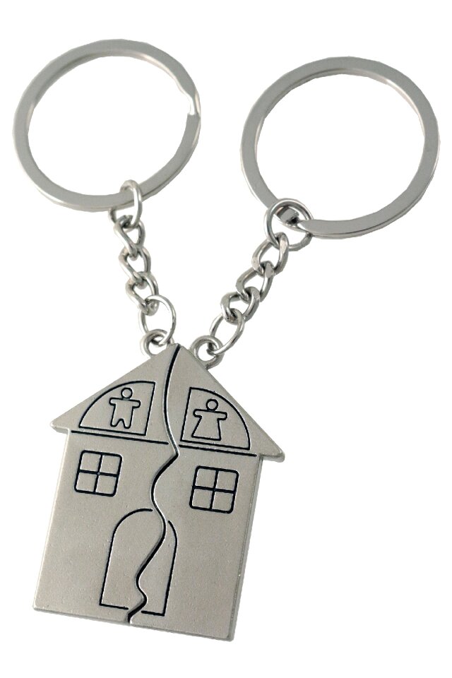 Couple house keys