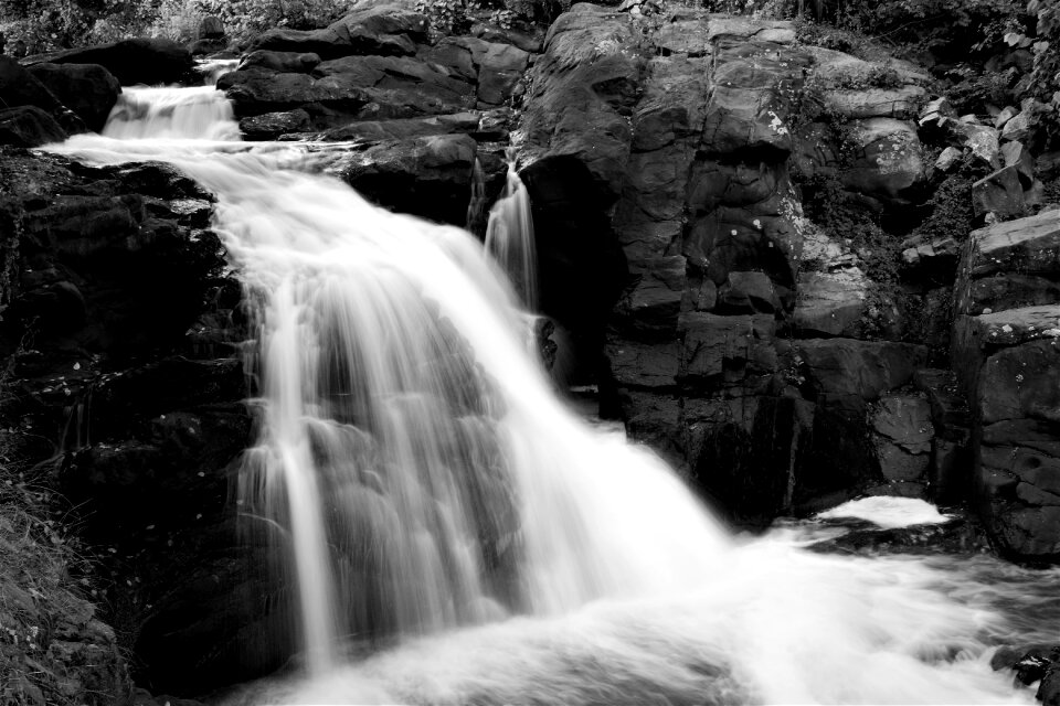 Landscape stream scenery