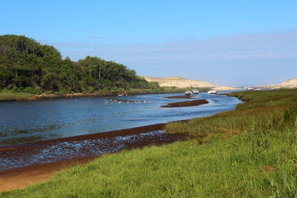 River boat water courses photo