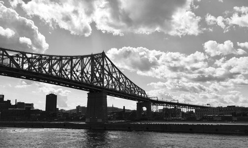 City urban landscape québec