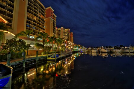 Water tourist harbour