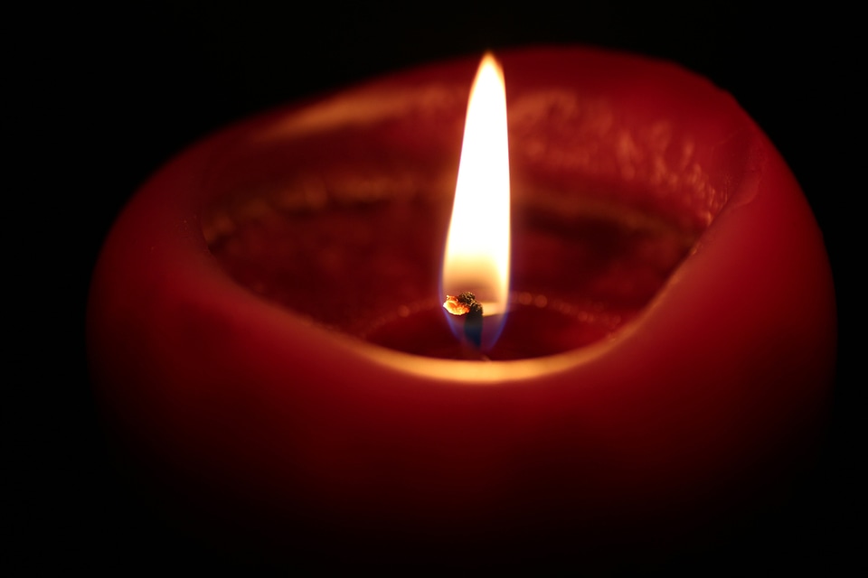 Candles lights advent