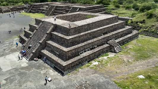 Pyramids aztec tourism photo