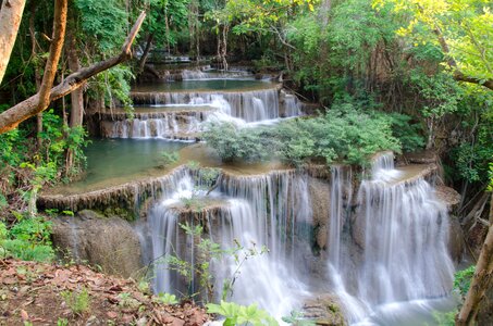 Waterfall huai mae khamin huay mae khamin waterfall