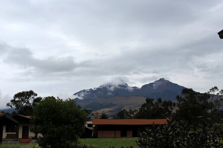 Mountain snow nature photo