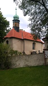 Church wall tree
