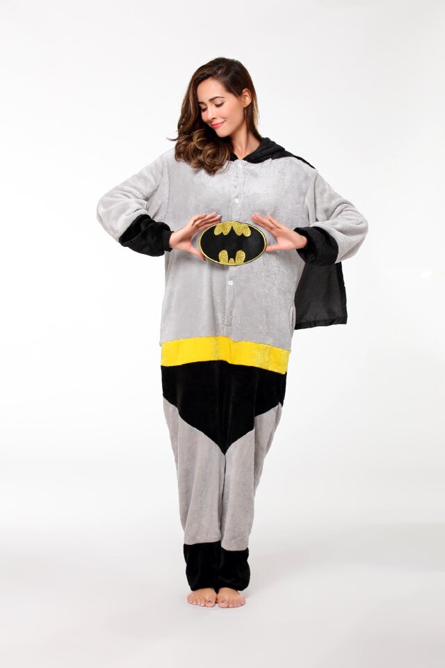 Cartoon pajamas onesies green