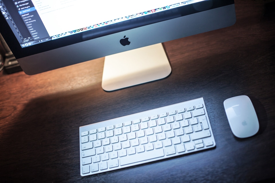 Keyboard magic mouse workstation