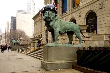 Football helmet museum city photo