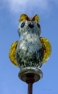 Figure bird glass