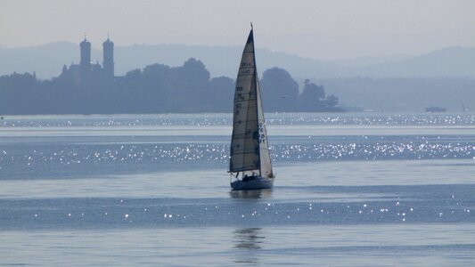 Sail summer sailing mast photo