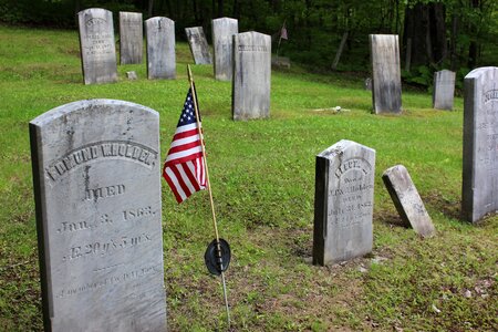 Cemetery gravestone