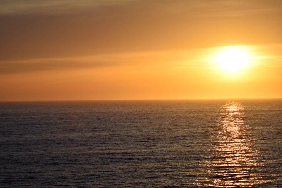 California ocean sunset beach