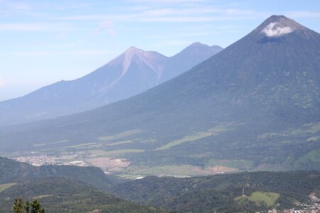 Volcano central america travel photo