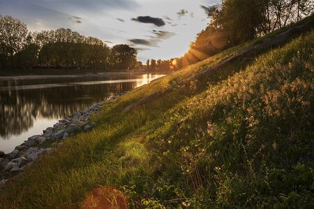 Nature outdoors placid