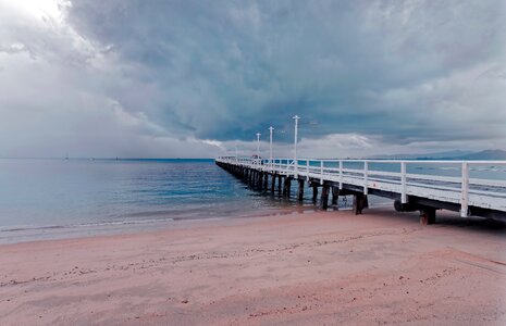 Magnetic island rainy day photo