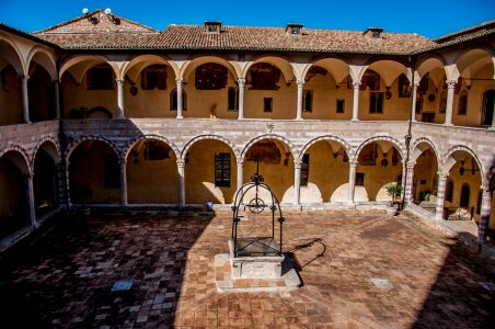 Umbria cloister basilica