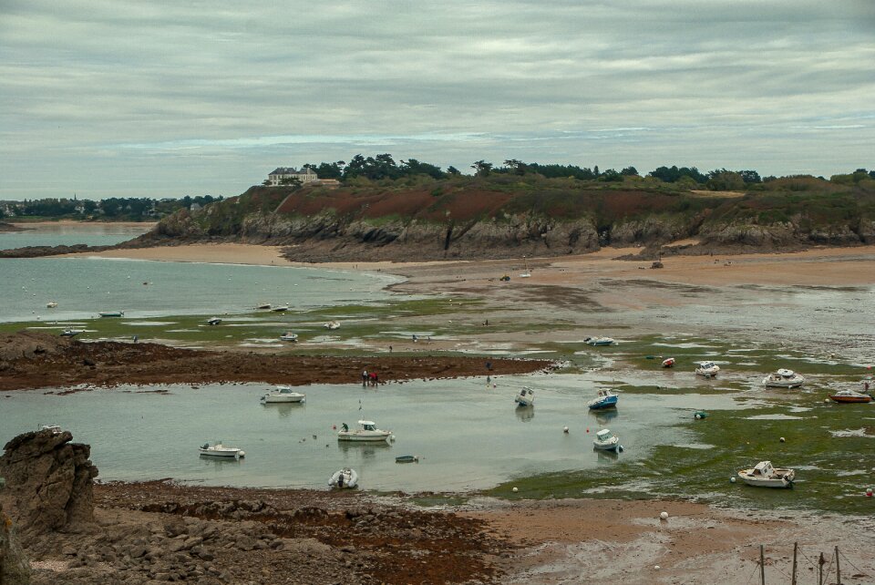 Tide coastline coastal path