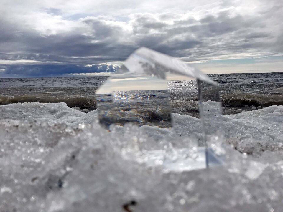 Nature cold landscape