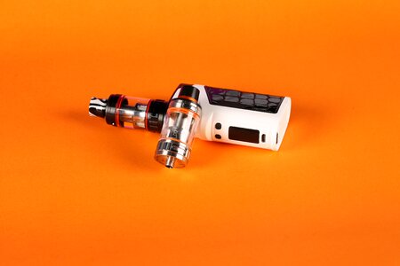Electronic cigarette orange atomizer