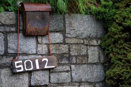 Fresh villa mailbox