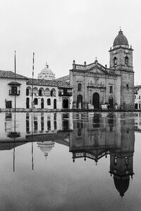 Church cathedral rain