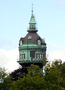 Water tower building historically