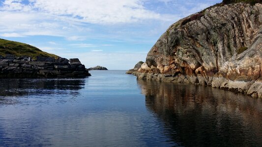 Sea norway blue sky