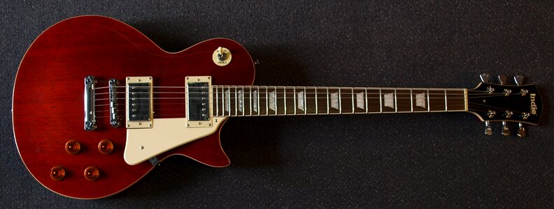 Guitar indie the standard winered indie