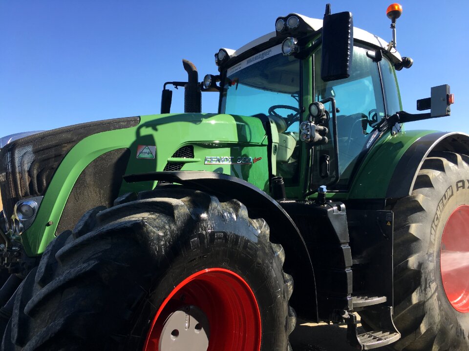 Fendt agricultural machine green