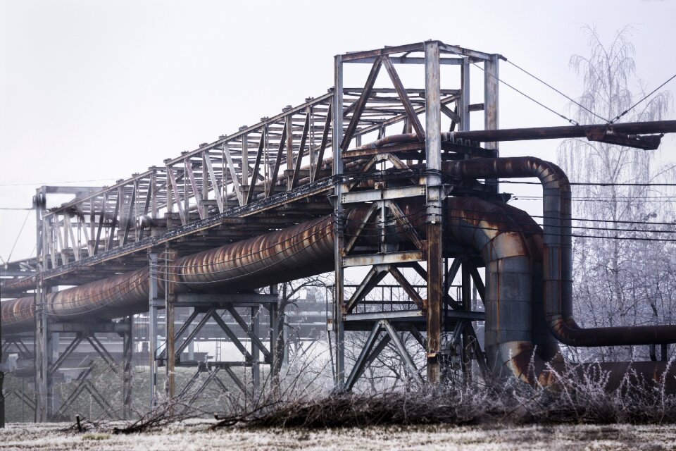 Industrial factory metal