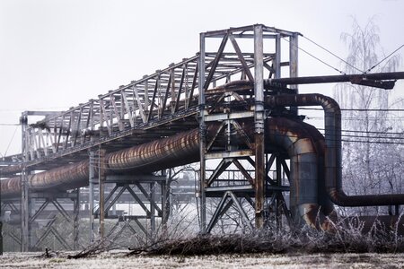 Industrial factory metal
