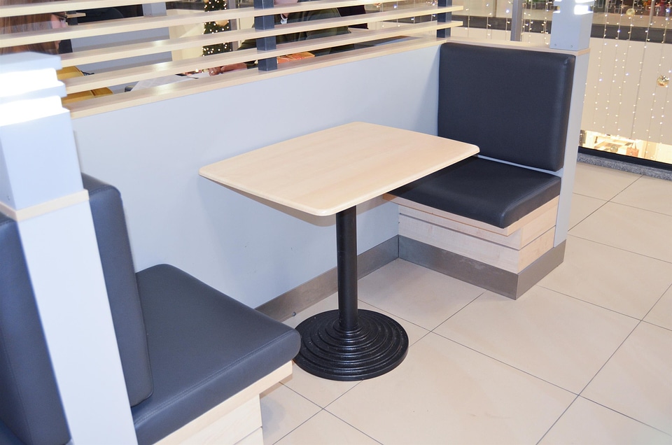 Tables eating interior