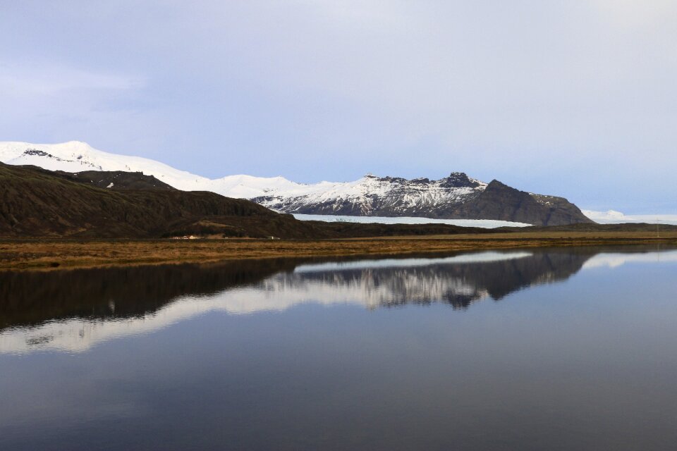 Landscape vatnajokull