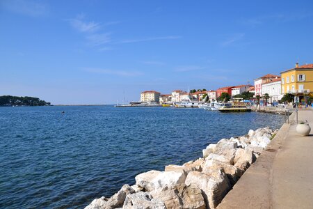 A city on the coast old town