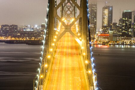 California night photography photo