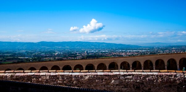 Landscape vista basilica