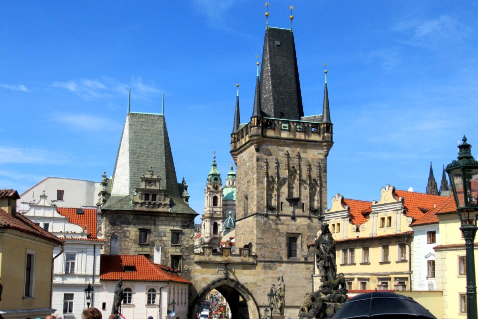Prague old town charles bridge