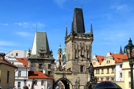 Prague old town charles bridge