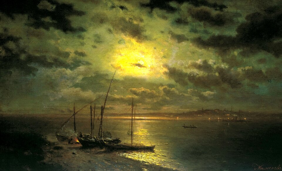 Art landscape painting