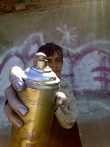 Graffiti people street art
