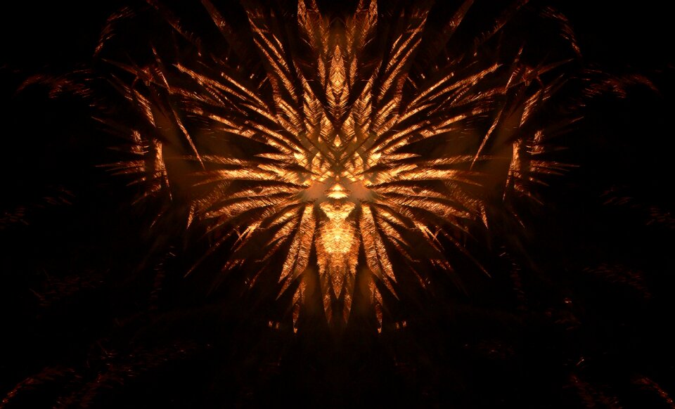 Explosion background mood