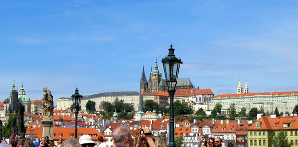 Prague charles bridge towers