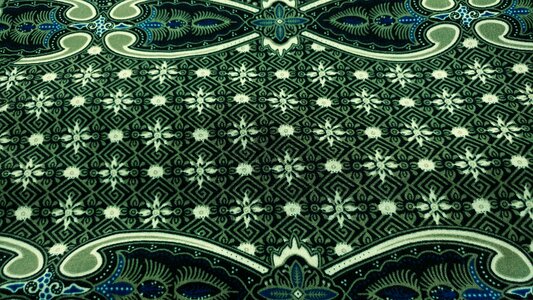 Java art ethnic material