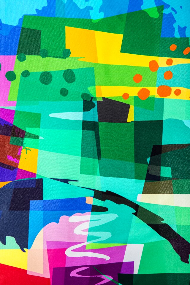 Pattern cotton silk