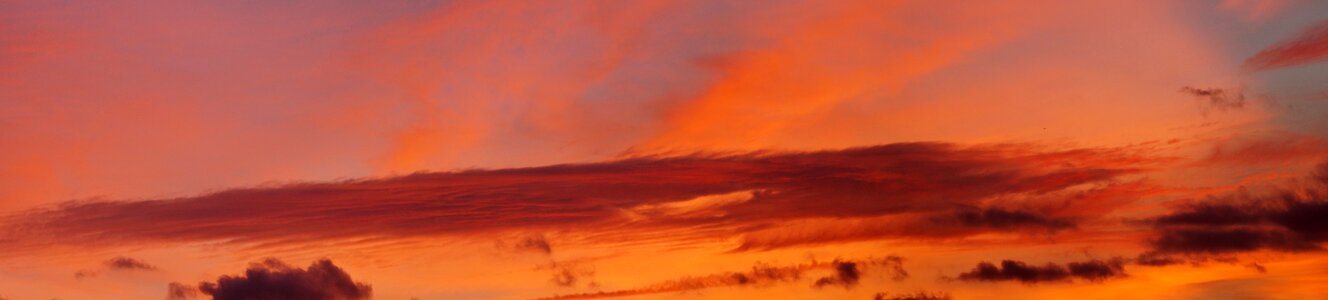 Sunset abendstimmung sky photo