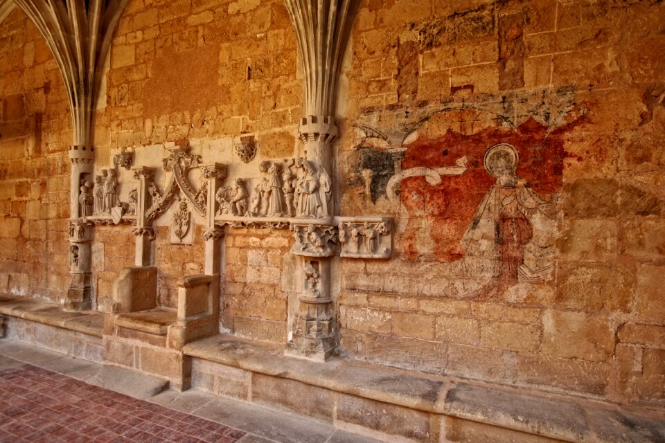 France stones cloister photo